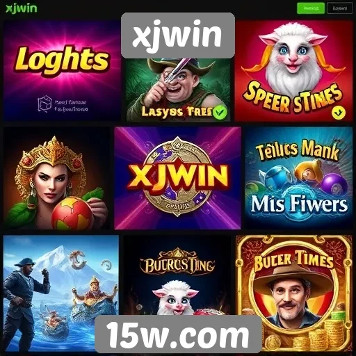 A diversidade de jogos disponíveis no xjwin